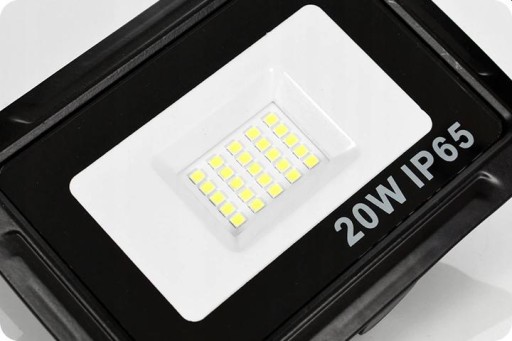 Уличная галогенная лампа для гаража 20 Вт IP65 + детектор