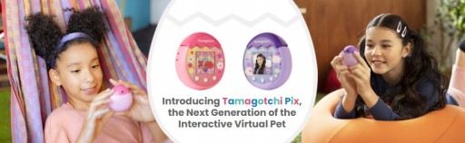Bandai Original Tamagotchi Pix Party Electron