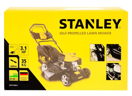 БЕНЗИНОВАЯ КОСИЛКА STANLEY 46 см, МОЩНАЯ