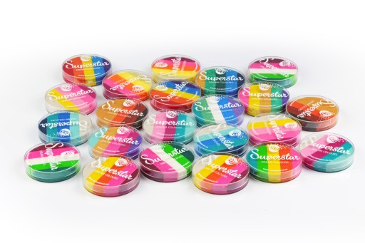Краска для лица и тела Superstar Split Cake Sunshine 45 г