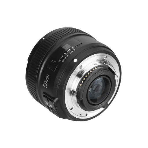 Объектив YONGNUO YN50 мм F1,8 AF 1:1,8 стандартный с фиксированным фокусным расстоянием