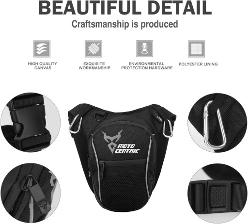 TORBA SASZETKA MOTOCYKLOWA NA NOGĘ UDO LEG BAG