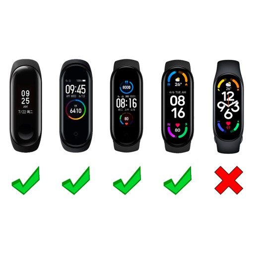 РЕМЕНЬ ДЛЯ XIAOMI MI BAND 3/4/5/6 - ЦВЕТА