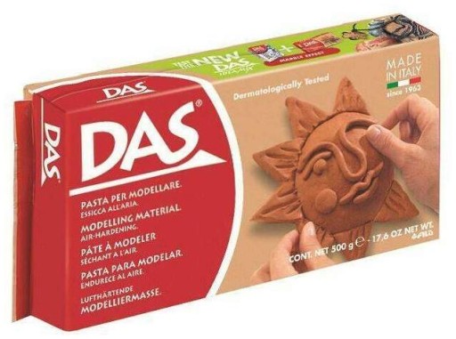 ГЛИНА САМОЗВЕРДЕВАЮЩАЯСЯ 0,5 КГ DAS TERACOTA