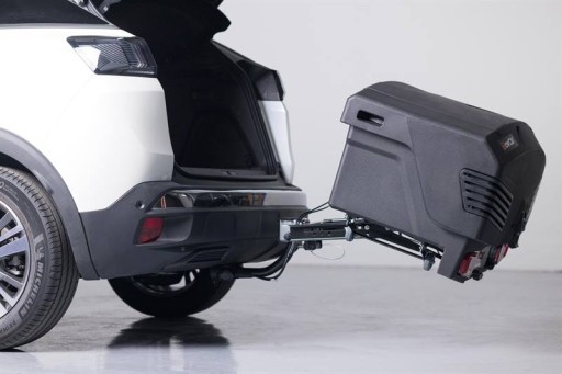 Багажник для фаркопа TOWBOX EVO URBAN BLACK TOWCAR 305 литров