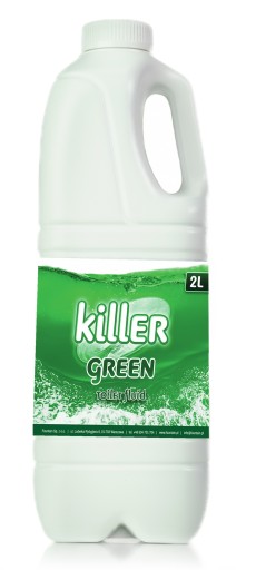 ЖИДКОСТЬ ДЛЯ ТУРИСТИЧЕСКИХ ТУАЛЕТОВ WC KILLER 6л + БУМАГА