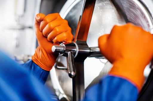 Перчатки MERCATOR GOGRIP NITRILE оранжевые ОРАНЖЕВЫЕ 50 шт. размер L.