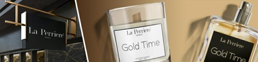 LA PERRIERE GOLD TIME СОЕВАЯ АРОМАТИЧЕСКАЯ СВЕЧА