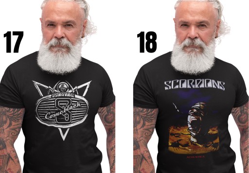 Мужская футболка SCORPIONS LARGE VERSIONS XXL