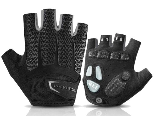ROCKBROS S169BGR велосипедные перчатки короткие гелевые L