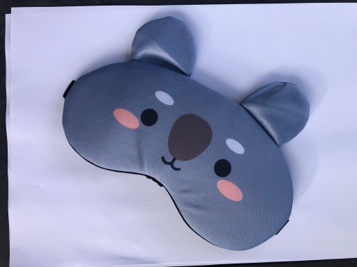 OPASKA NA OCZY MASKA DO SPANIA SNU RELAKSU KOALA miś OLDMAN NA GUMCE