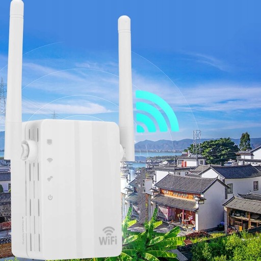 Расширитель диапазона Wi-Fi Plug And Play на 360°