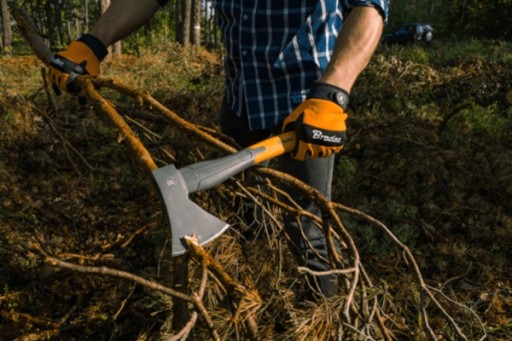 КОМПЛЕКТ Колун FISKARS x25 + ВЕТВЯНАЯ ПИЛА + топор BRADAS