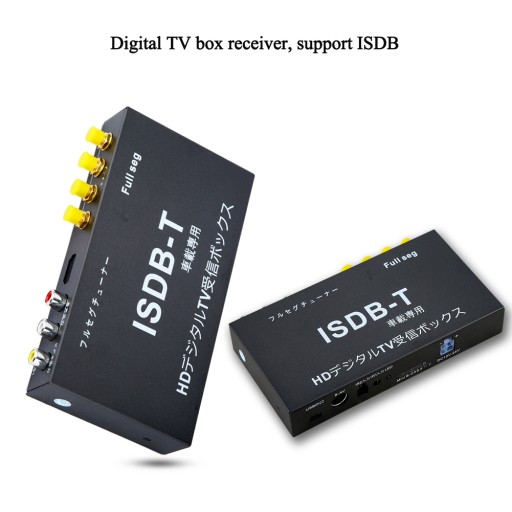 Портативный, быстрый автомобильный цифровой ТВ-приемник ISDB-T MJ HD