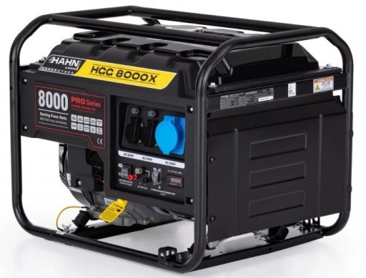 Электрогенератор PROFESSIONAL POWER GEGARATOR HAHN&SOHN HGG8000X 6,5 кВт