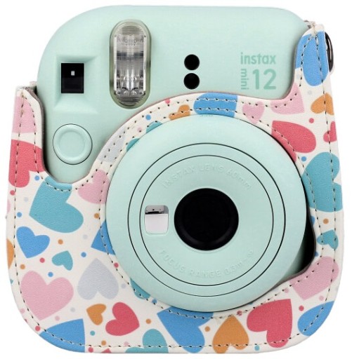 Pokrowiec, futerał Fujifilm Instax Mini 12 11 kolorowe serca /80157427
