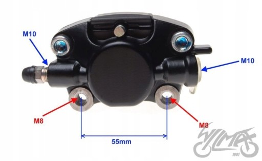 ПЕРЕДНИЙ ТОРМОЗНОЙ СУППОРТ ДЛЯ PIAGGIO ZIP 4T