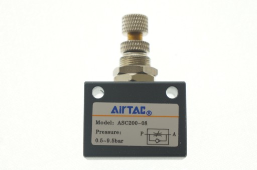 ДРОССЕЛЬНЫЙ И ОБРАТНЫЙ КЛАПАН AIRTAC ASC20008 1/4-1/4