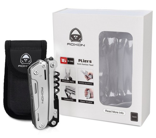 Мультитул ROXON Storm S801 — 16 в одном кейсе