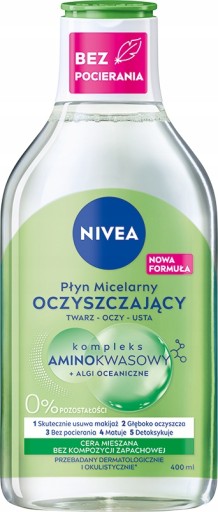 NIVEA Płyn micelarny twarz oczy usta 400 ml