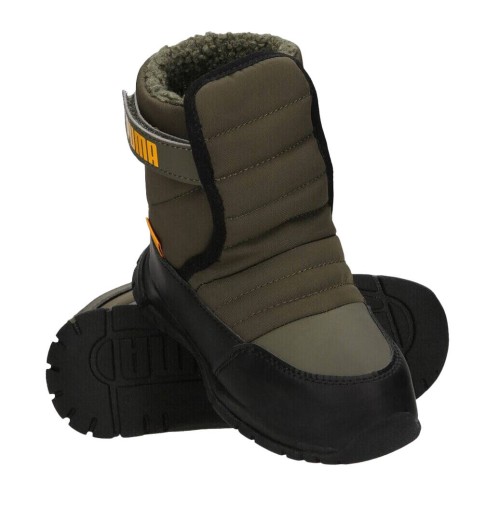 Puma NIEVE BOOT WTR AC PS 380745-02 ДЕТСКИЕ ПОГОДНЫЕ зимние ботинки