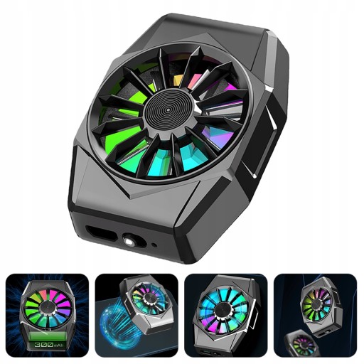 Мобильный телефон ОХЛАЖДЕНИЕ RGB-подсветка Подсветка