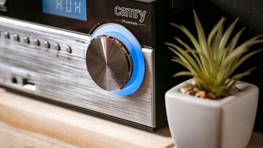 CAMRY CR 1173 CD BT FM вышка Серебристый
