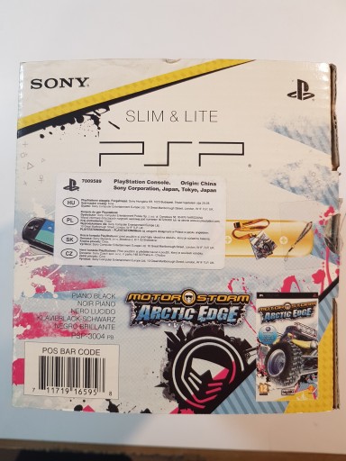 КОРОБКА ДЛЯ PSP 3004 SLIM MOTOR STORM CONSOLE