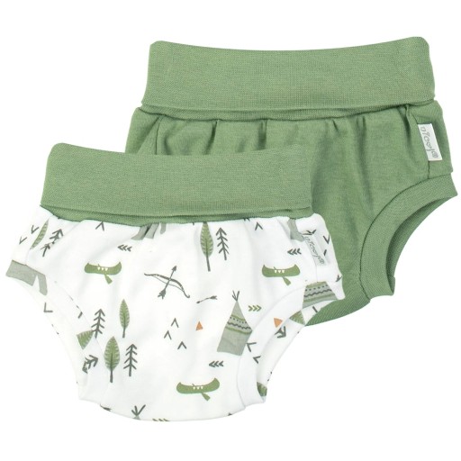 Комплект из 2 штанишек BABY BLOOMERS, трусики без давления, 0–3 месяца, 56–62.