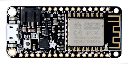 Adafruit Feather Huzzah ESP8266 — модуль WiFi GPIO
