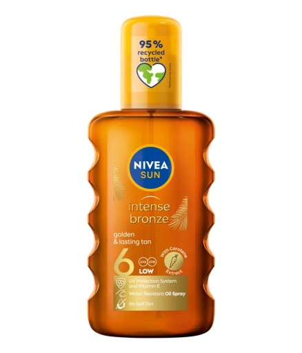 Nivea Sun Carotene Manning Масло в спрей SPF6 200 мл