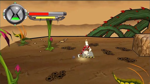 Бен 10 Защитник Земли — игра для консоли Sony PSP.