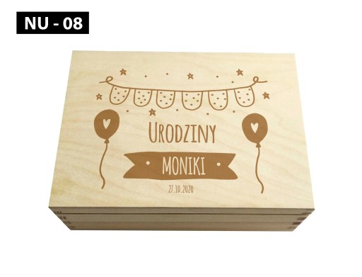 Pudełko niezbędnik prezent urodziny 18 30 40 50