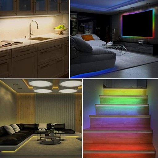 Светодиодная лента RGB 30 SMD5050 12В 5м IP20 30041