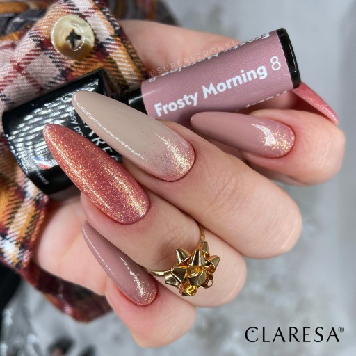 Лак гибридный для ногтей CLARESA Frosty №7