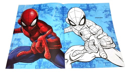 Раскраска Человек-Паук из Marvel. 32 страницы (примечание)