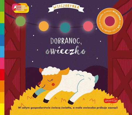 Вечер в Академии Wise Child с огнями Спокойной ночи, овцы - KD