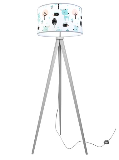 СВЕТИЛЬНИК-ШТАТИВ ЛОФТ ДЕТСКИЙ АБАРИТ С УЗОРОМ LED
