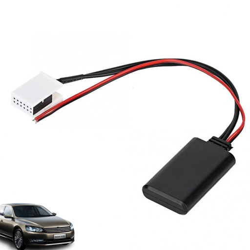 Автомобильный модуль Bluetooth Музыкальный адаптер Aux 12-контактный вспомогательный радиоприемник