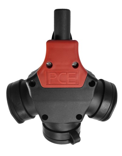PCE ROZGAŁĘŹNIK 3xGNIAZDO GUMOWE IP44 230V 24311sw