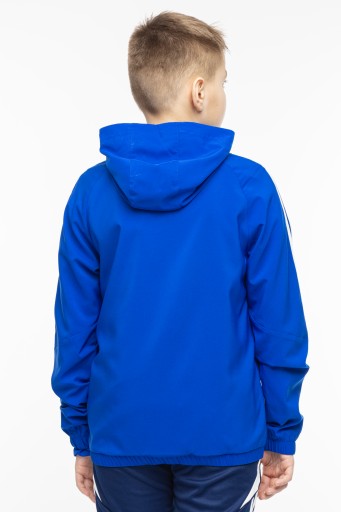 Детская спортивная куртка adidas с капюшоном для детей Tiro 24 размера. 140