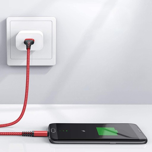 УСИЛЕННЫЙ ДЛИННЫЙ ЗОЛОТОЙ КАБЕЛЬ MICRO USB ДЛИНОЙ 2М