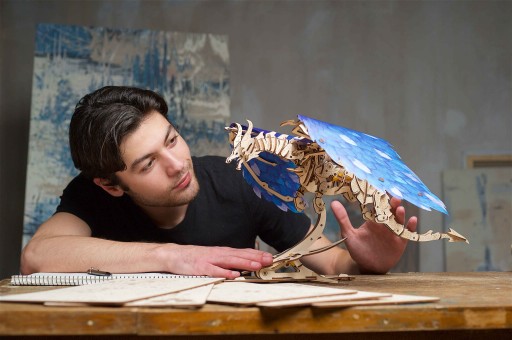 3D-пазл Storm Dragon Ugears деревянная модель