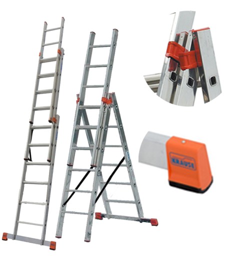 Лестница алюминиевая KRAUSE Tribilo 3x6 129642 4,45 м