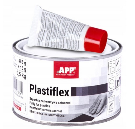 APP PLASTIFLEX Шпаклевка для пластика 0,5 кг
