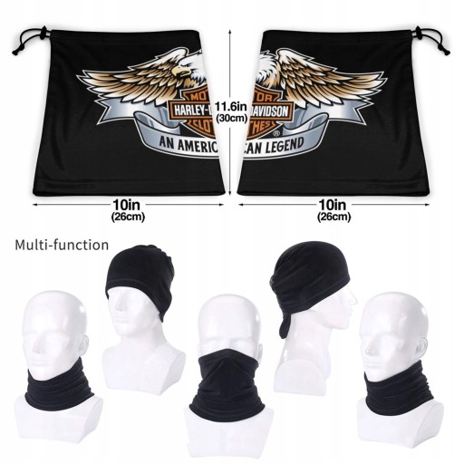 Harley Davidson (21) Волшебный шарф, бандана