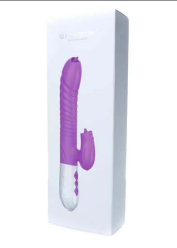 Женский скользящий ротационный вибратор Sex BUNNY