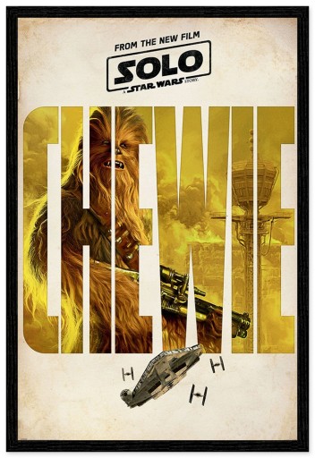Plakat Solo A Star Wars Story Chewie 61x91,5 cm