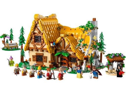 LEGO Disney 43242 «Белоснежка и Хижина семи гномов»