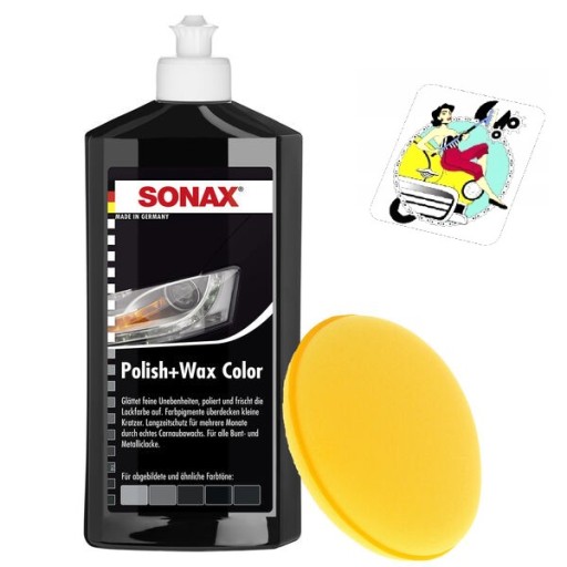 SONAX КРАСОЧНЫЙ ВОСК NANO PRO ЧЕРНЫЙ 500мл